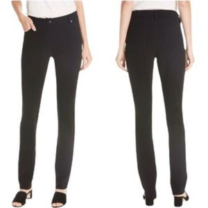 Eileen Fisher Women’s Ponte Knit‎ Skinny Pants Black Size 6 Stretch F18TLU
